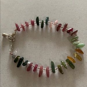 Watermelon Tourmaline Bracelet